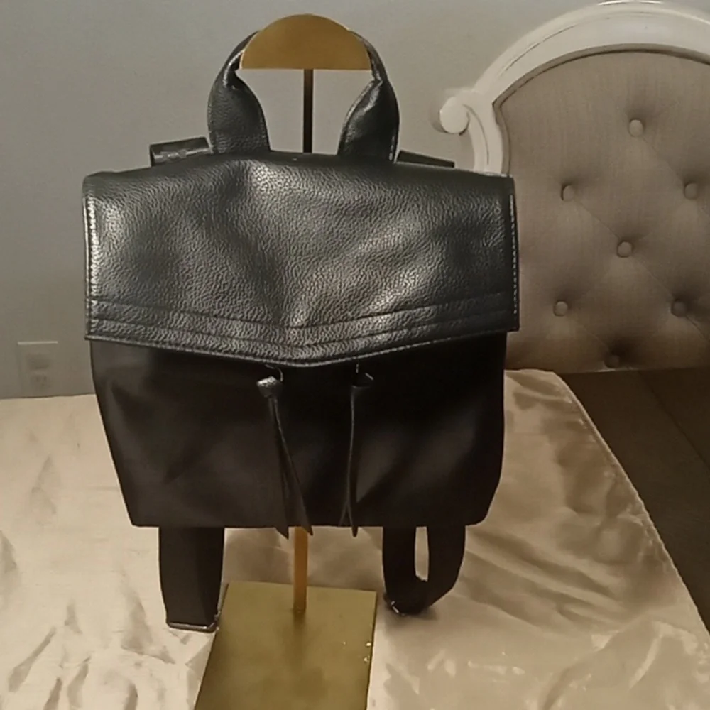 Botkier Black Backpack Structured Design